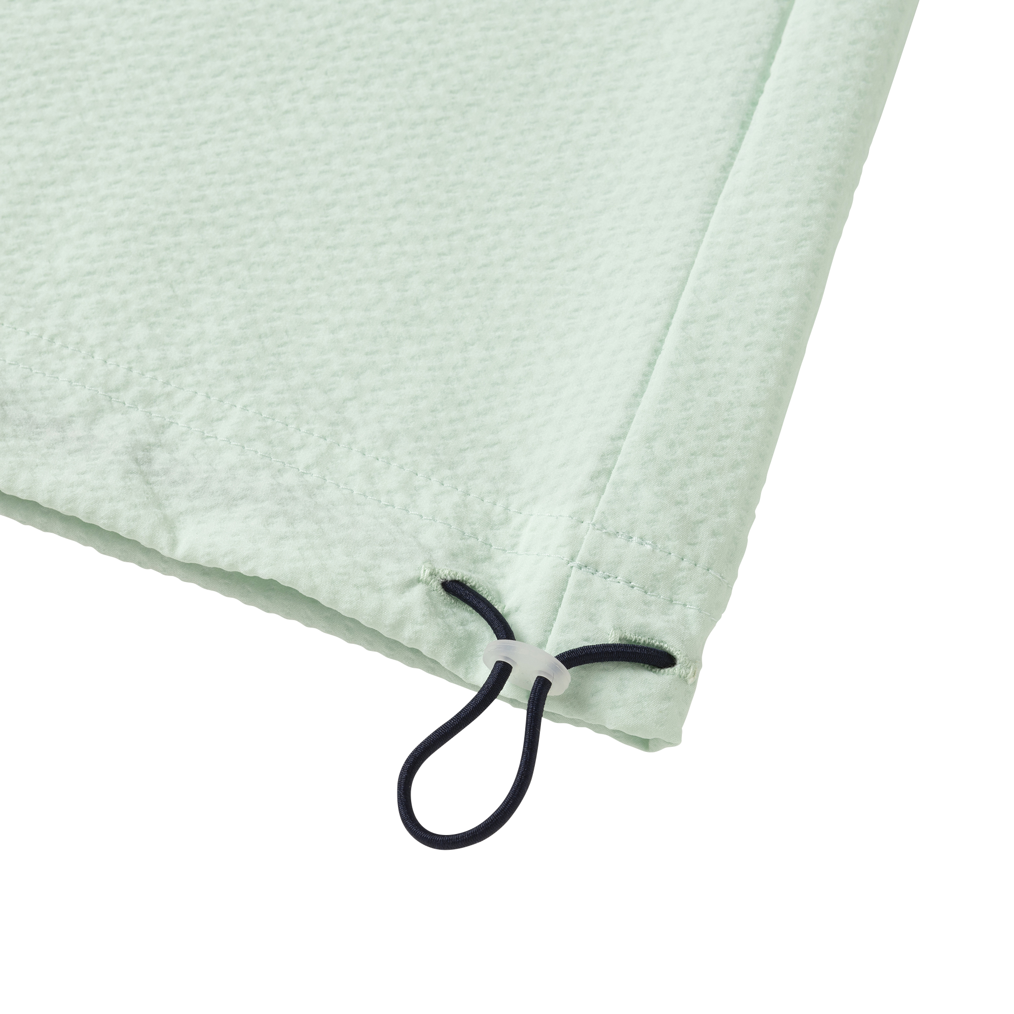 シアサッカー半袖シャツ