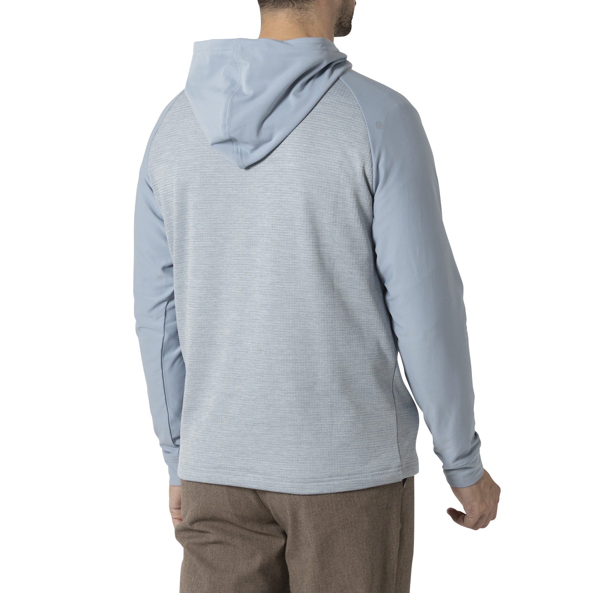 MEN'S ライトウェイトストレッチ 長袖プルオーバーフーディー