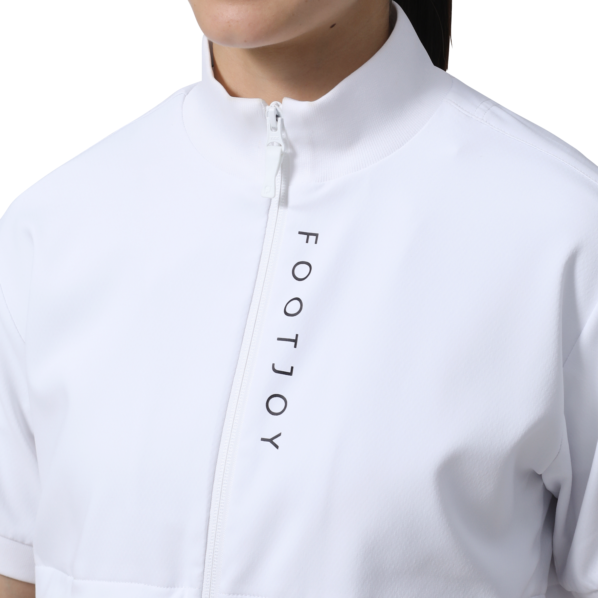 TWINSOF 撥水半袖フルジップスタンドカラージャケット