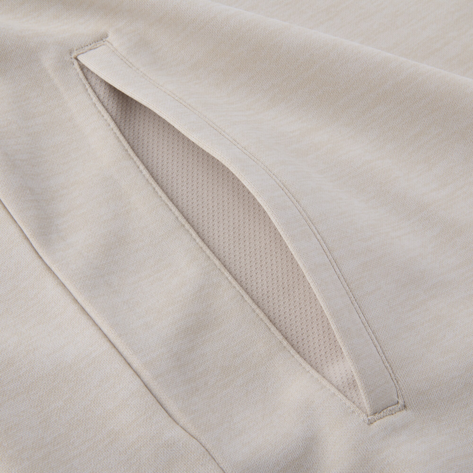 Essential M`s LtWt L/S ストレッチフーディープルオーバー