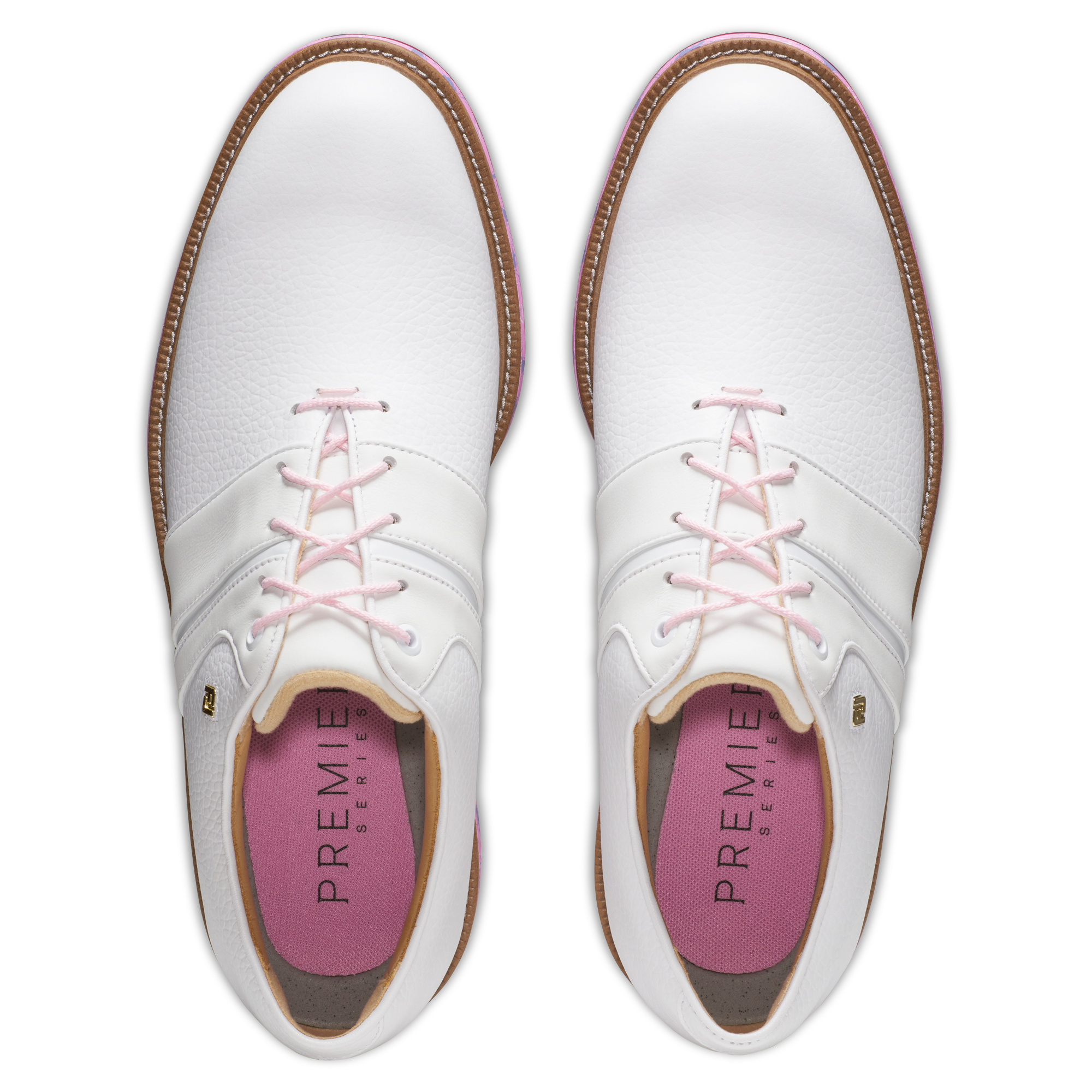 フットジョイ FJ プレミア パッカード ゴルフシューズ Packard | Classic Style Men's Spiked Golf Shoe | FootJoy