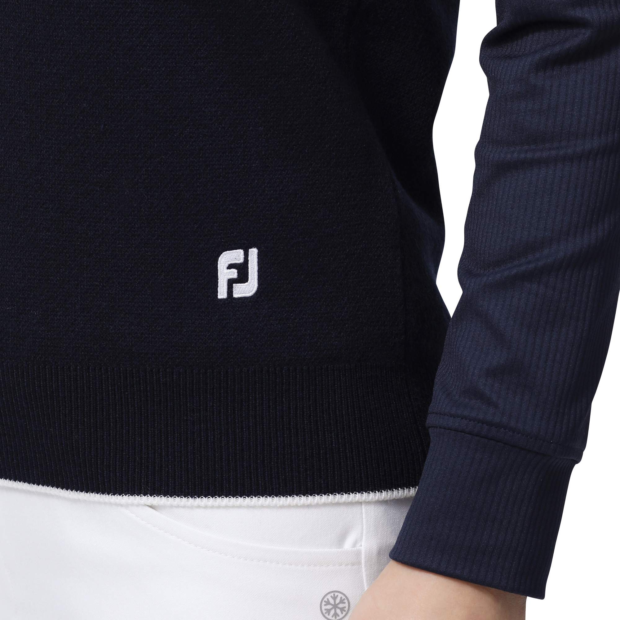 WOMEN'S シェブロンパターン Vネックベスト