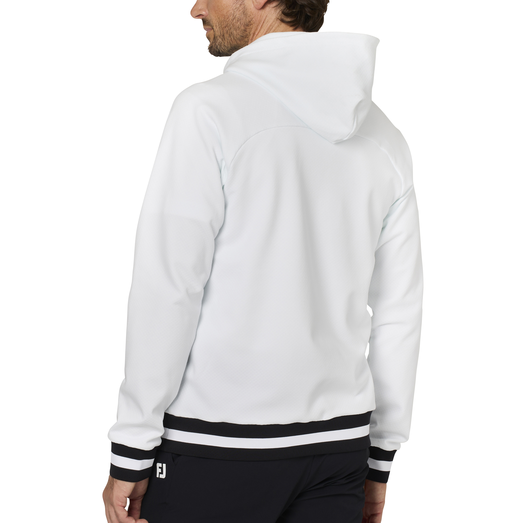 デボスFOOTJOYワードマーク長袖フーディ