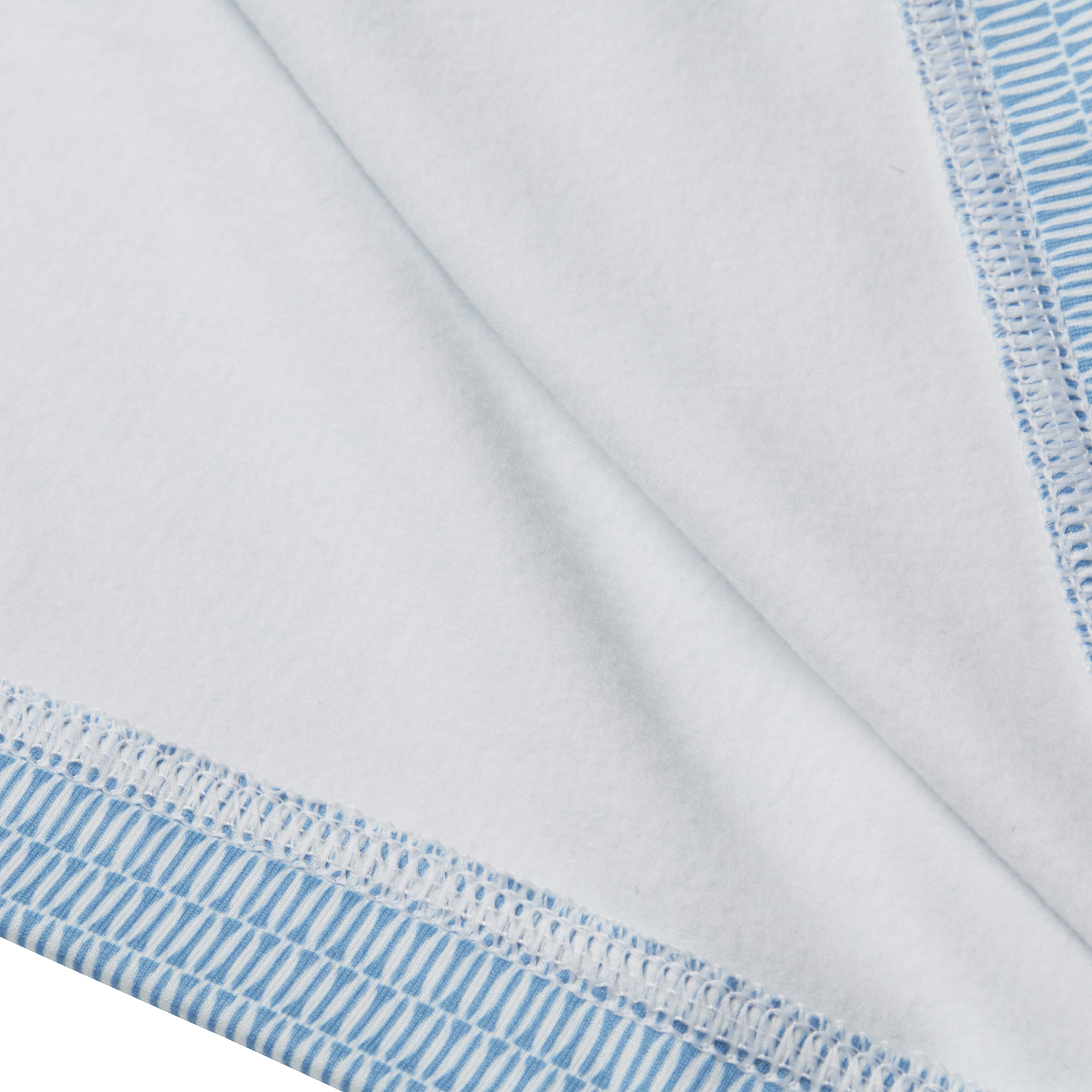 ティープリント裏起毛長袖シャツ