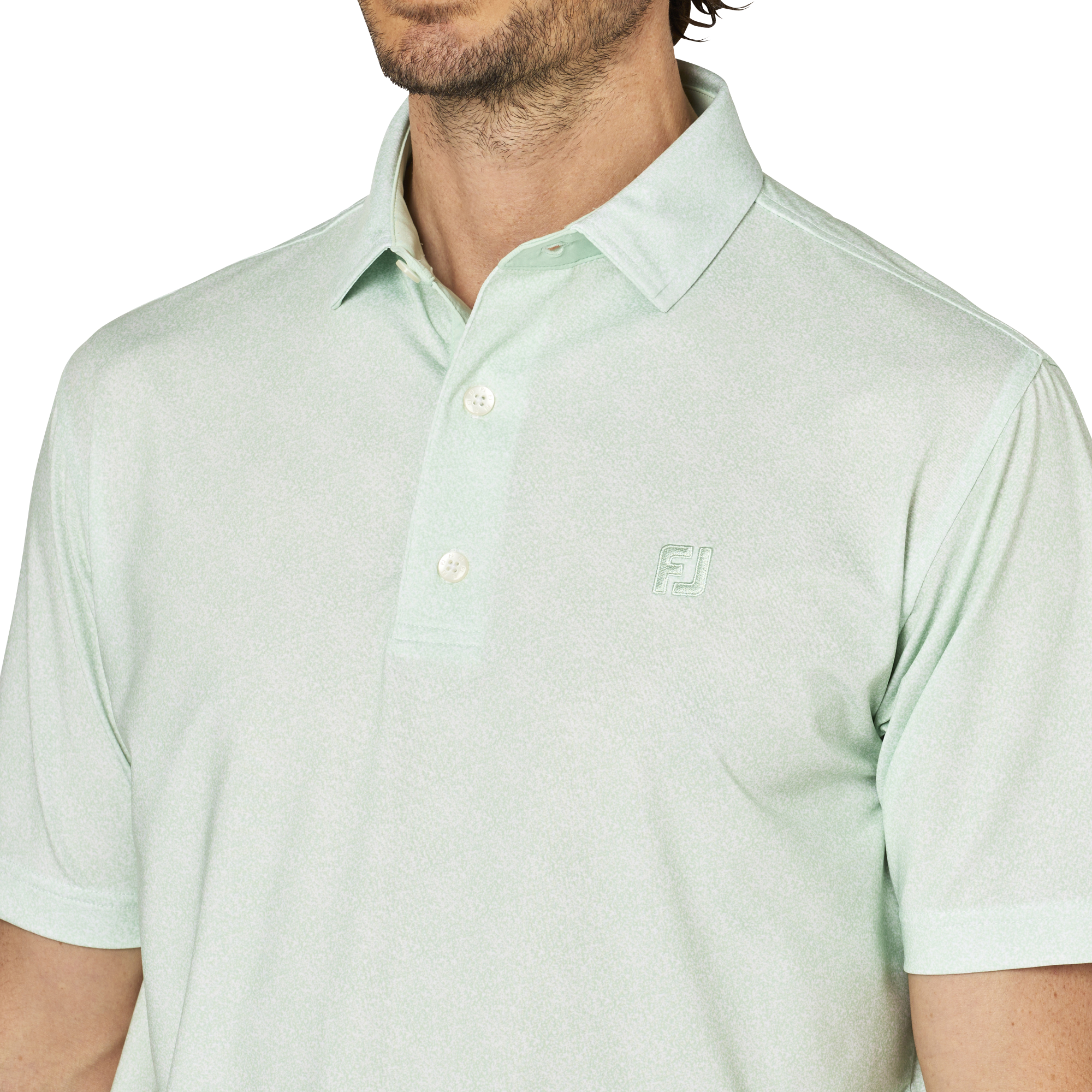 スプレーミストプリント半袖シャツ