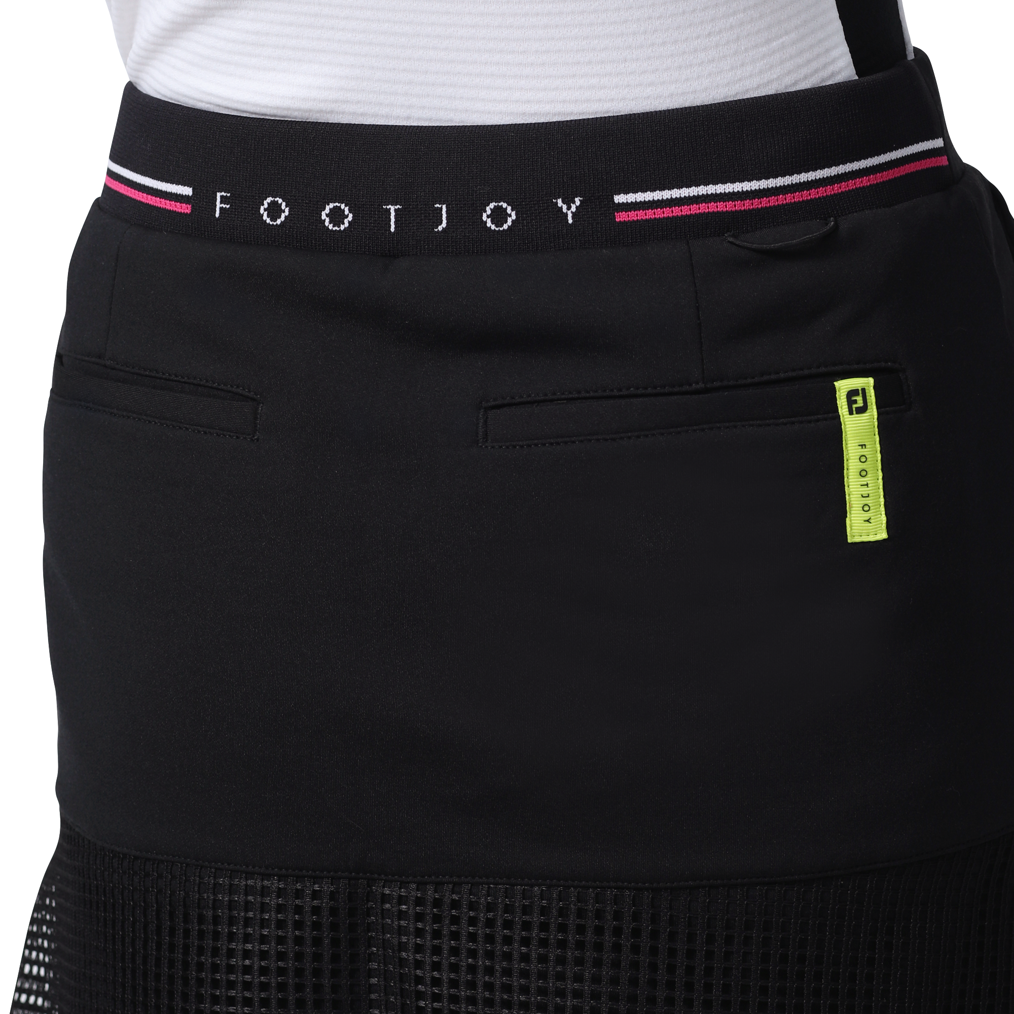 メッシュレイヤードスカート