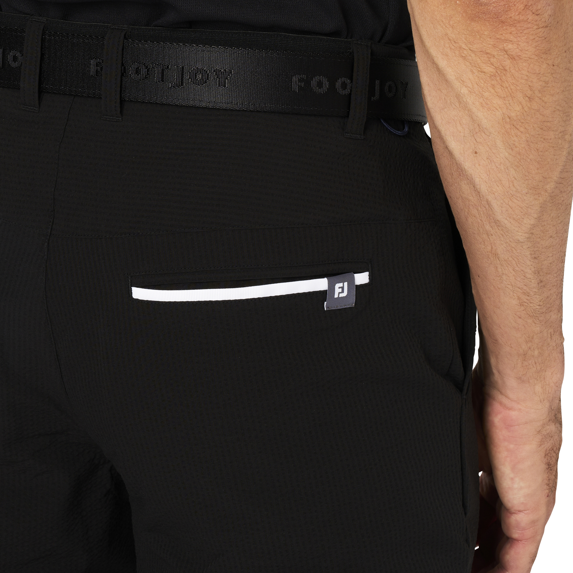 シアサッカーアンクルパンツ